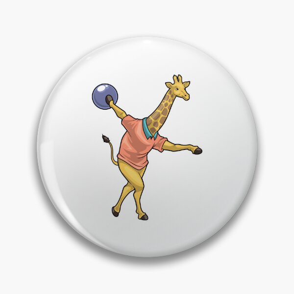 Item preview, Giraffe Bowling Bowling ball designed and sold by Snabdesign84.