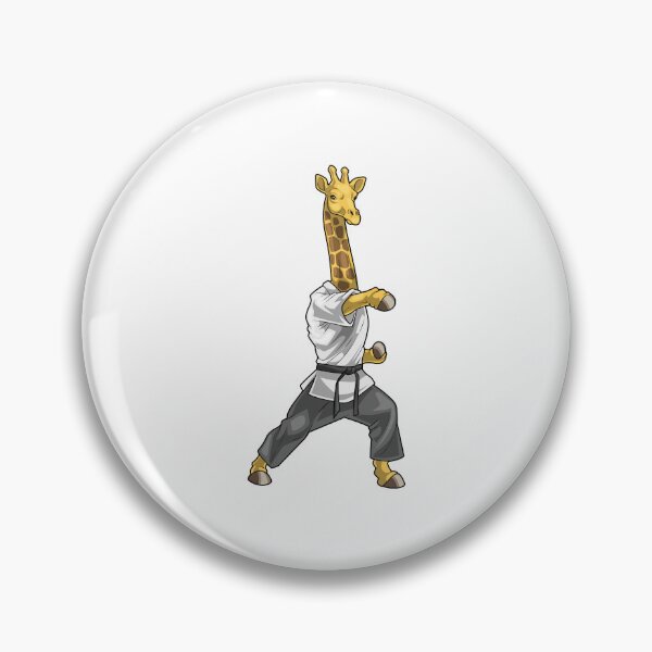 Artikelvorschau, Giraffe Karate Kampfsport entworfen und verkauft von Snabdesign84.