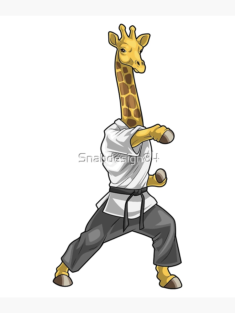 yufu猫 Karate_Golfer 25枚 Giraffe Karate Martial arts
