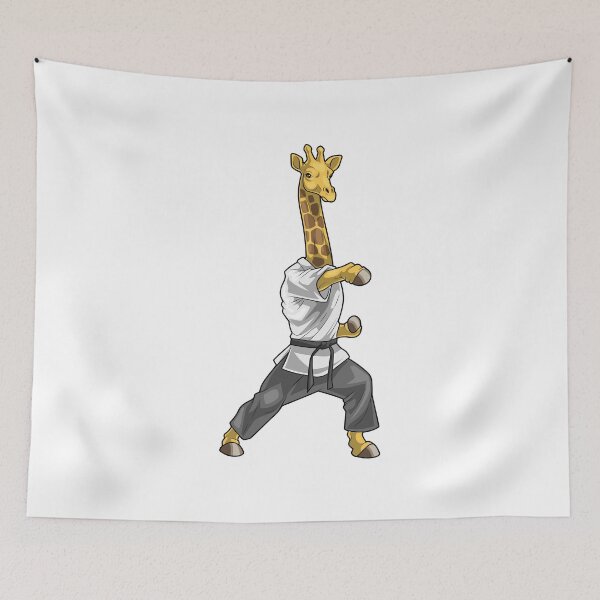Item preview, Giraffe Karate Martial arts designed and sold by Snabdesign84.