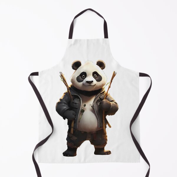 Item preview, Panda adventurer in a leather jacket designed and sold by argenta75.