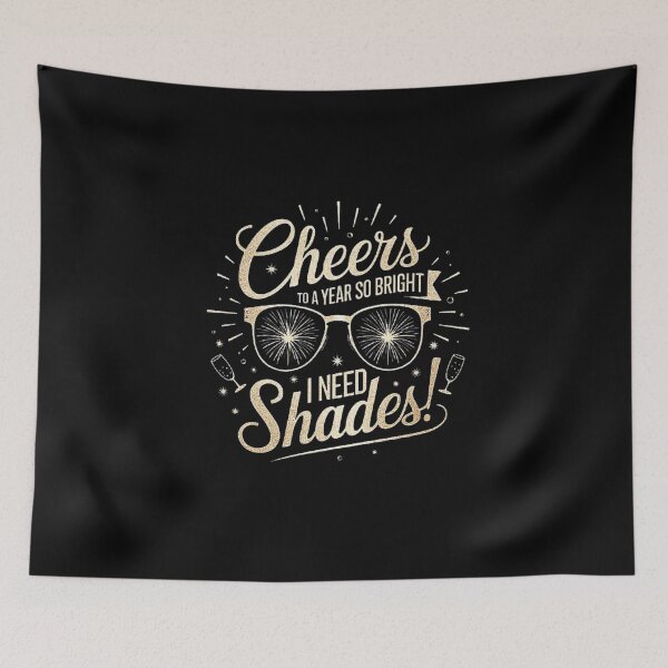 Item preview, Cheers to a Bright Year Celebration Design designed and sold by love3617.