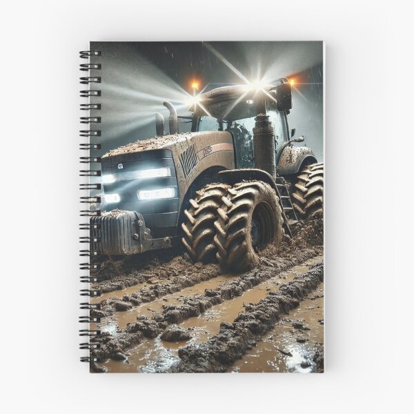 Item preview, Tractor in Heavy Rain designed and sold by EndOfRainbowArt.