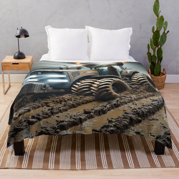 Item preview, Tractor in Heavy Rain designed and sold by EndOfRainbowArt.