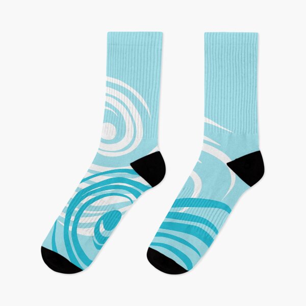 Item preview, Light Turquoise Waves - a Touch of Elegance, Unique designed and sold by villacreativa.