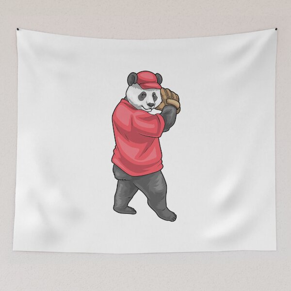 Item preview, Panda Baseball Baseball glove designed and sold by Snabdesign84.
