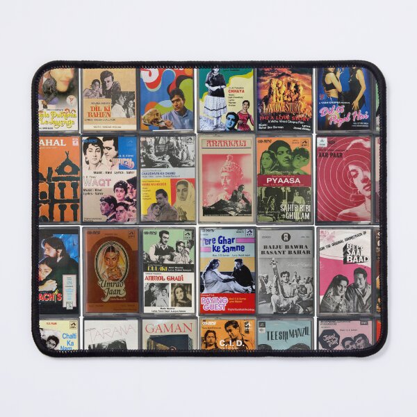 Item preview, The Best of Bollywood - Vintage Soundtrack Album Cover Art designed and sold by Mr Mustard Prints.