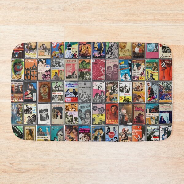 Artikelvorschau, Das Beste aus Bollywood – Vintage-Soundtrack-Albumcover entworfen und verkauft von Mr Mustard Prints.