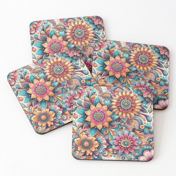 Item preview, Boho Bloom Bliss - Floral Pattern designed and sold by nature. electrified..