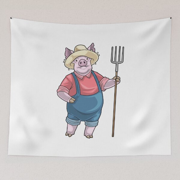 Item preview, Pig Farmer Pitchfork designed and sold by Snabdesign84.