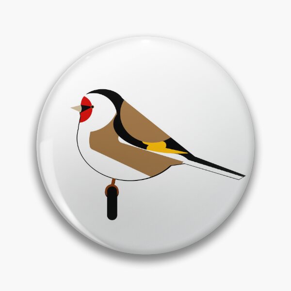 Item preview, Cute great goldfinch bird - birds in my garden designed and sold by mikistudio.