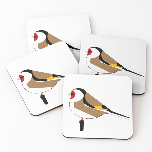 Item preview, Cute great goldfinch bird - birds in my garden designed and sold by mikistudio.