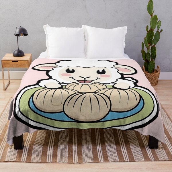 Item preview, Sheep eating Dumplings - Gobble Gala designed and sold by Kids GobbleGala.