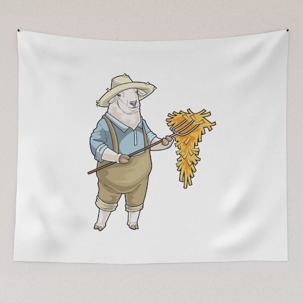 Item preview, Sheep Farmer Straw designed and sold by Snabdesign84.