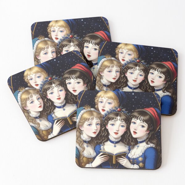 Item preview, Holiday Christmas Carolers designed and sold by TheDarkWardrobe.