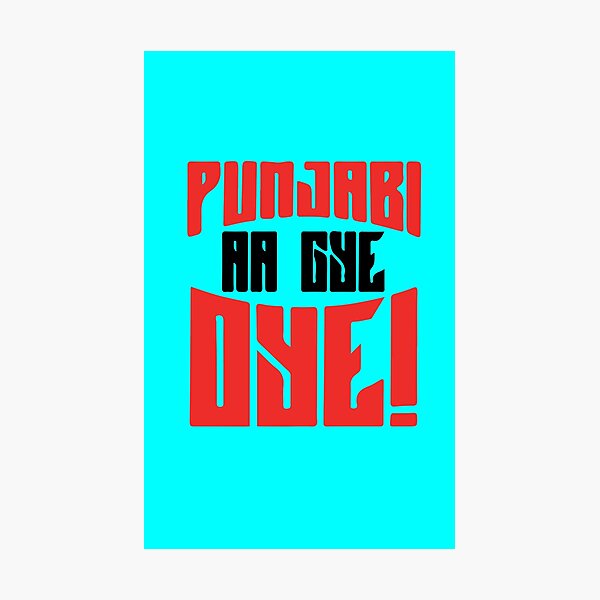 Item preview, punjabi aa gaye oye! designed and sold by MallsD.