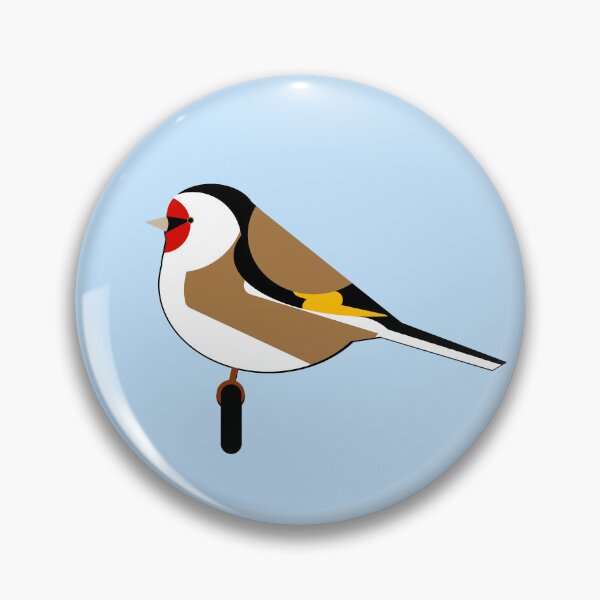 Item preview, Cute great goldfinch bird - birds in my garden designed and sold by mikistudio.