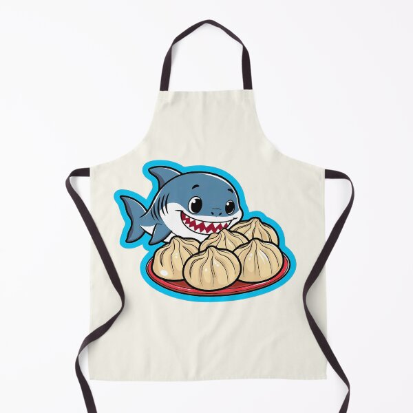 Item preview, Shark eating Dumplings - Gobble Gala designed and sold by Kids GobbleGala.