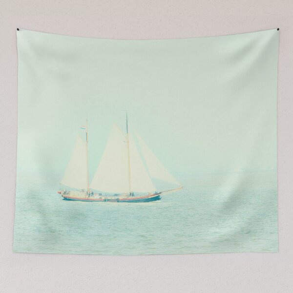 Item preview, Beautiful old clipper sailing on sea designed and sold by Photopat.