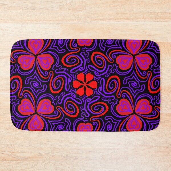 Item preview, Shaky hand drawn Organic shapes, Hearts, Repeating Pattern  designed and sold by Shoot-The-Moon.
