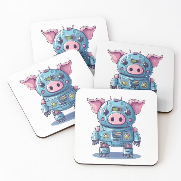 Item preview, robot pig designed and sold by DerSenat.