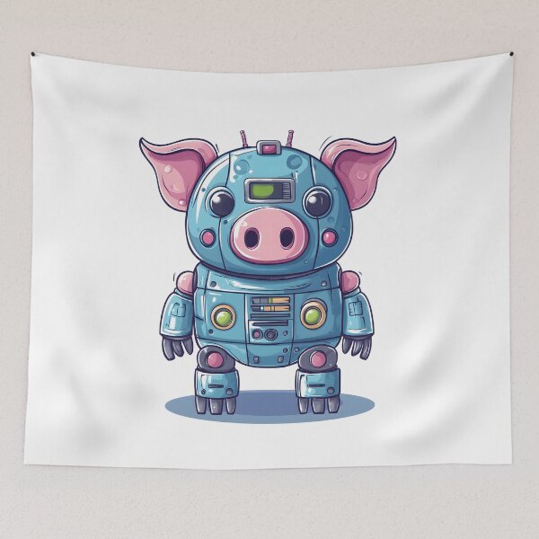 Item preview, robot pig designed and sold by DerSenat.