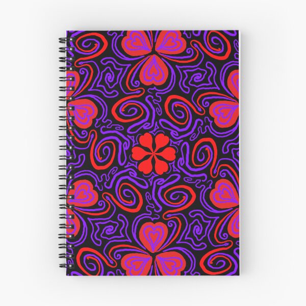 Item preview, Shaky hand drawn Organic shapes, Hearts, Repeating Pattern  designed and sold by Shoot-The-Moon.