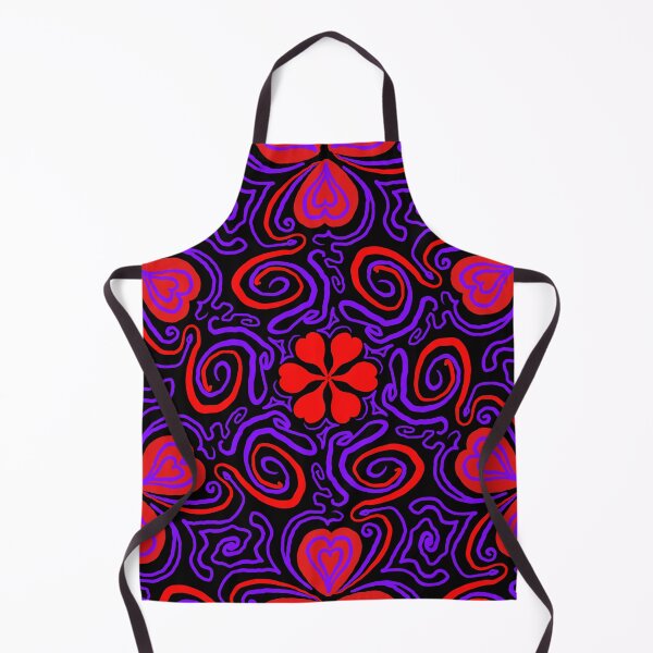 Item preview, Shaky hand drawn Organic shapes, Hearts, Repeating Pattern designed and sold by Shoot-The-Moon.