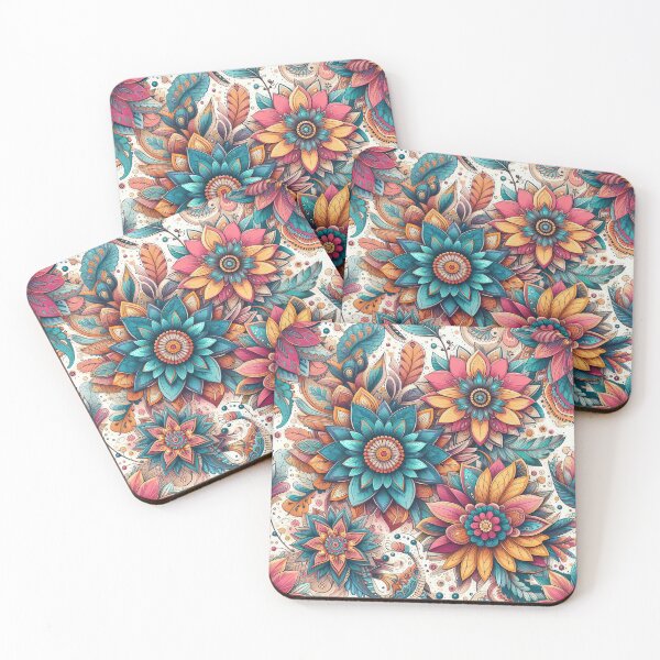 Item preview, Boho Bloom Bliss - Floral Pattern designed and sold by nature. electrified..