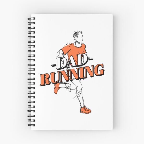 Item preview, Dad running designed and sold by FirstTimeTees.