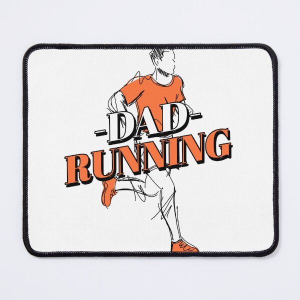 Item preview, Dad running designed and sold by FirstTimeTees.
