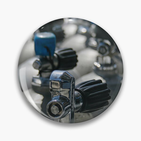 Item preview, Rows of scuba tanks in close up designed and sold by Photopat.