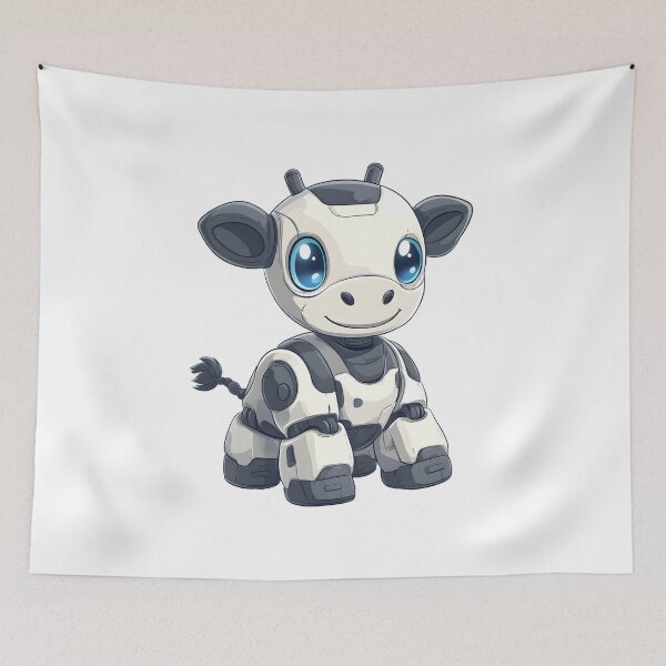 Item preview, robot cow designed and sold by DerSenat.