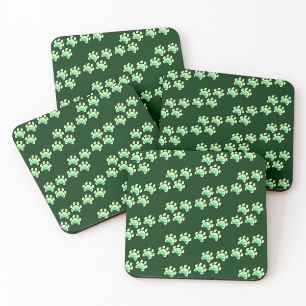 Item preview, Shiny Sprigatito Pawprints designed and sold by galaxydaydreams.