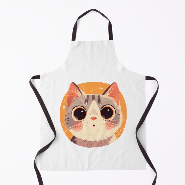 Item preview, Adorably Shocked Cat Illustration designed and sold by Windy-market.