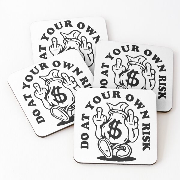 Item preview, Do At Your Own Risk - Bold Money Bag Design designed and sold by -DEEWOLF-.
