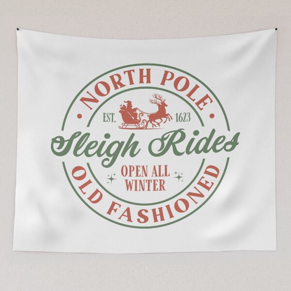 Item preview, North Pole Sleigh Rides designed and sold by PaulSDesign.