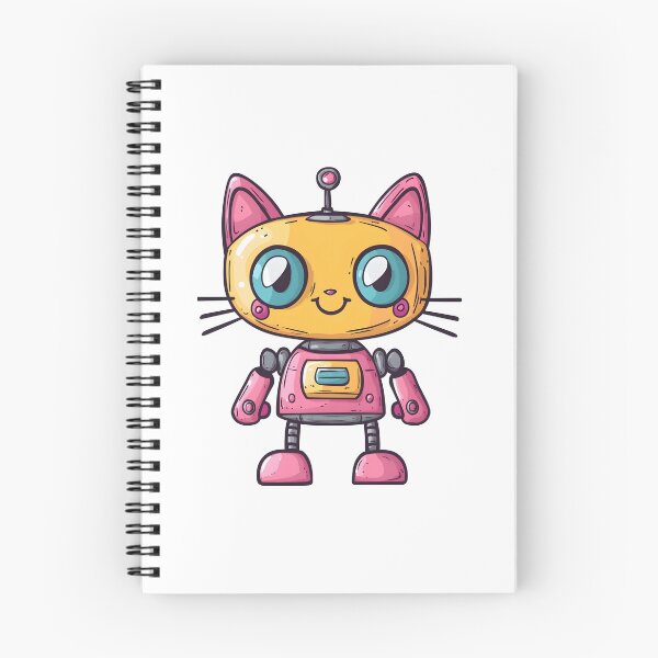 Item preview, robot cat designed and sold by DerSenat.