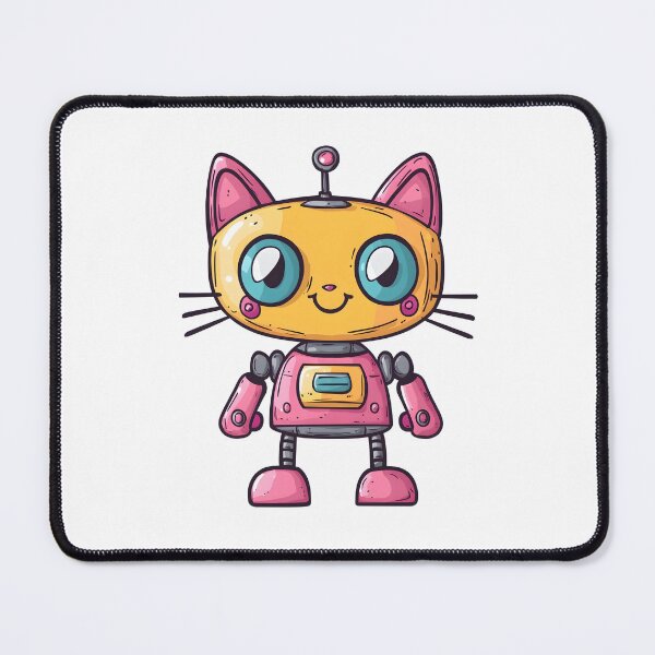 Item preview, robot cat designed and sold by DerSenat.