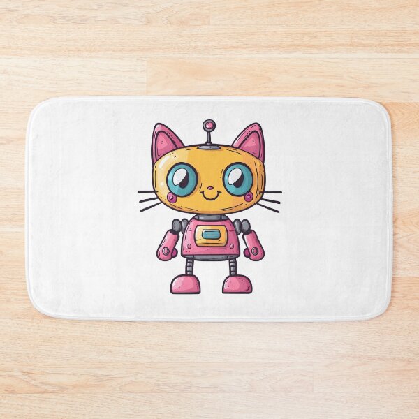 Item preview, robot cat designed and sold by DerSenat.