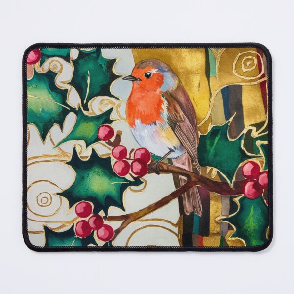 Item preview, Christmas - Red Robin Reflection designed and sold by CanvasCarousel.