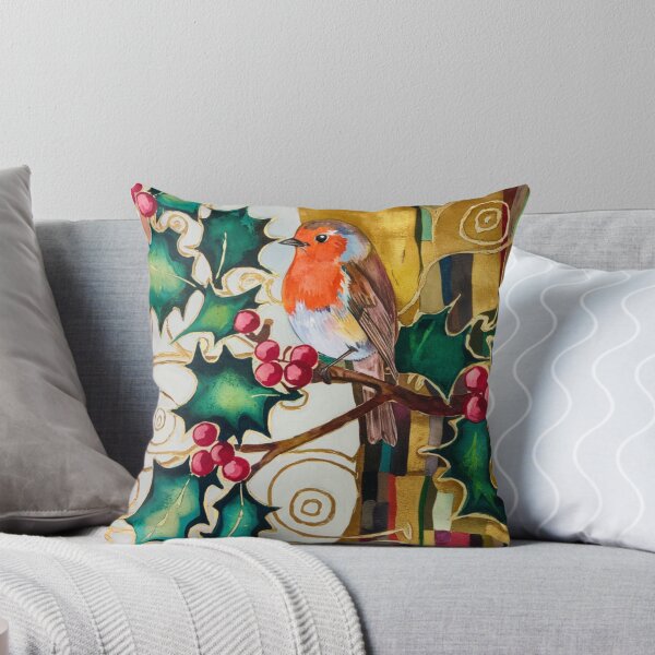 Item preview, Christmas - Red Robin Reflection  designed and sold by CanvasCarousel.