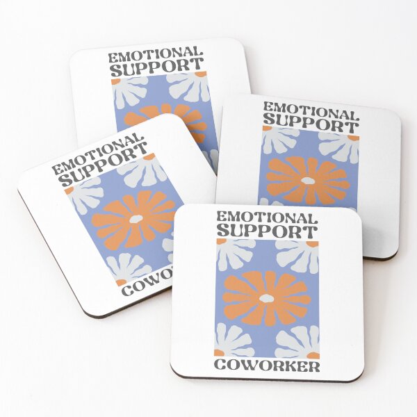Item preview, Emotional Support Coworker Office Gift  designed and sold by Glint-Design.