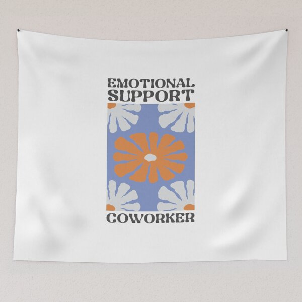Item preview, Emotional Support Coworker Office Gift  designed and sold by Glint-Design.