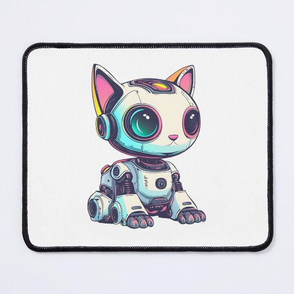 Item preview, robot cat designed and sold by DerSenat.
