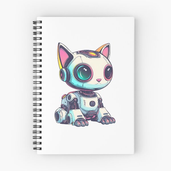 Item preview, robot cat designed and sold by DerSenat.