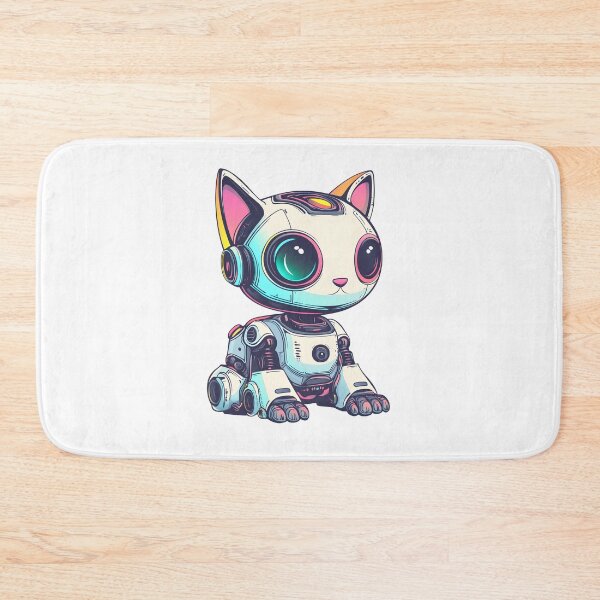 Item preview, robot cat designed and sold by DerSenat.