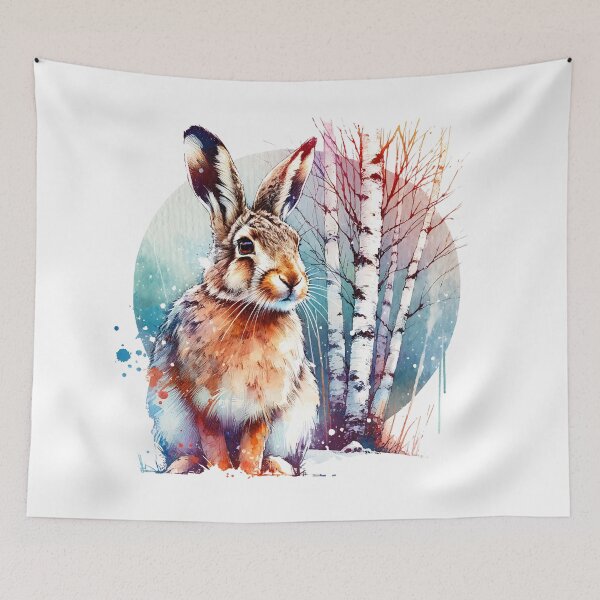 Item preview, Hare and Birchtrees designed and sold by VariousGoodies.