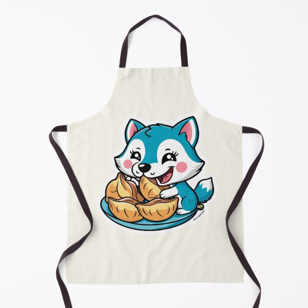 Item preview, Wolf eating Dumplings - Gobble Gala designed and sold by Kids GobbleGala.