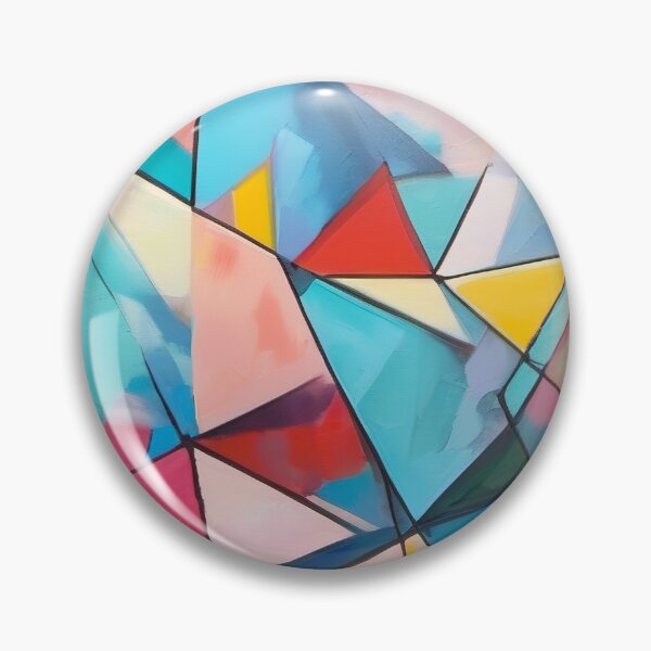 Item preview, Wassily Kandinsky Triangles Composition designed and sold by maniacfitness.